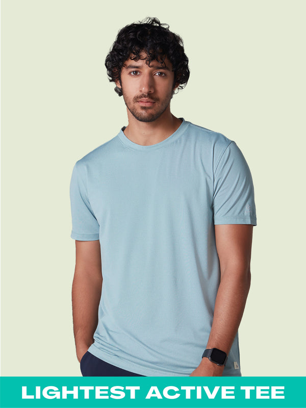 Active Lite Anti-Odour T-shirt Medium Blue