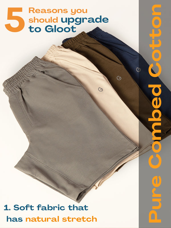 Anti Stain & Anti Odor Shorts with SAC Tech & Smart Pocket - Dark Olive