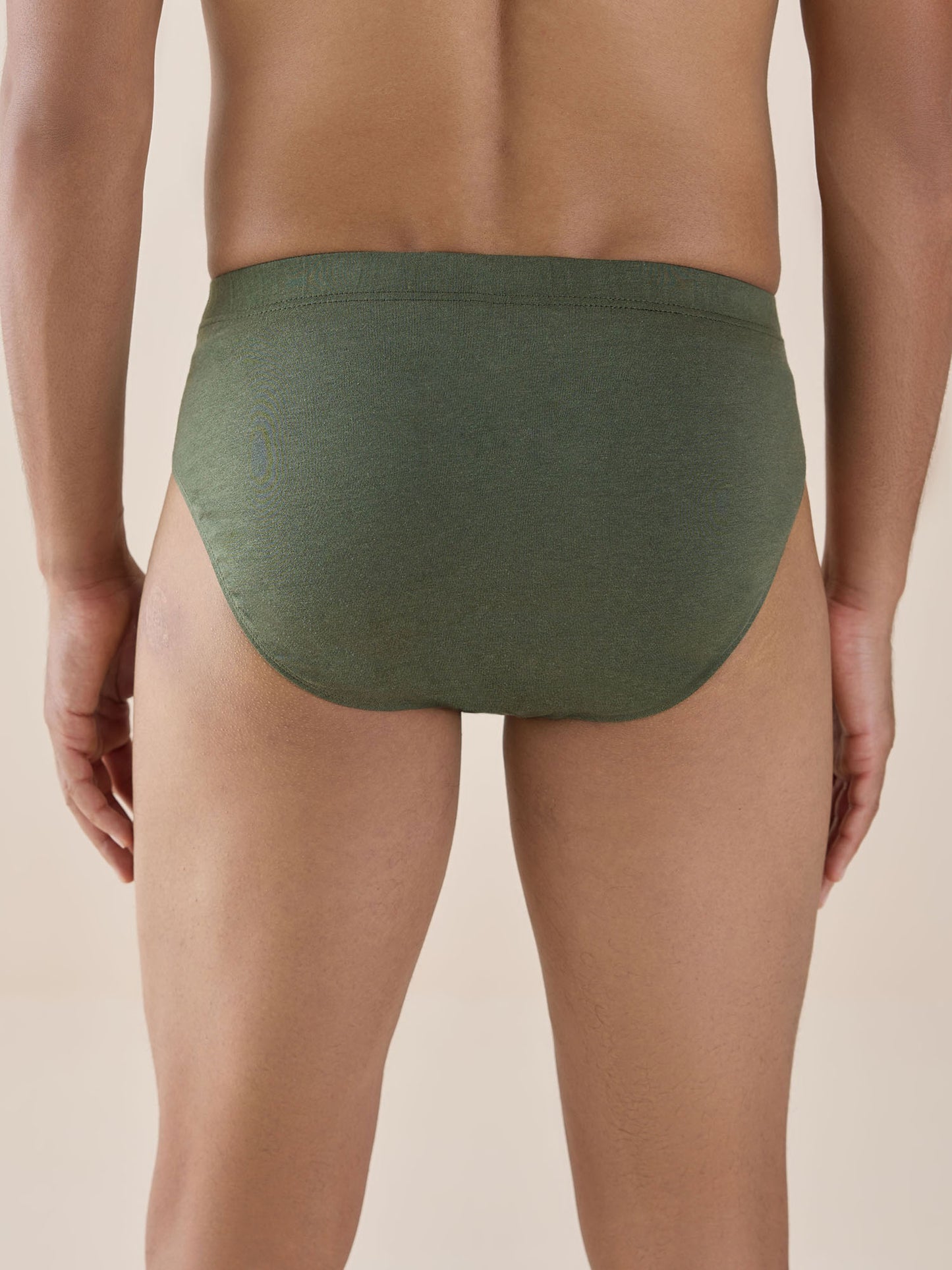 Butter Blend Cotton Brief with  covered elastic and Anti Odour- Pack of 2