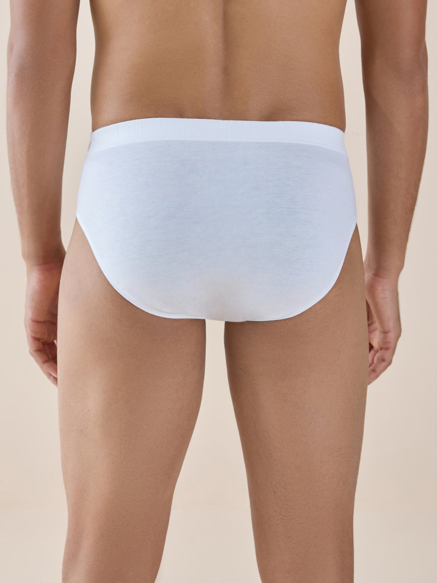 Butter Blend Cotton Brief with  covered elastic and Anti Odour- Pack of 2