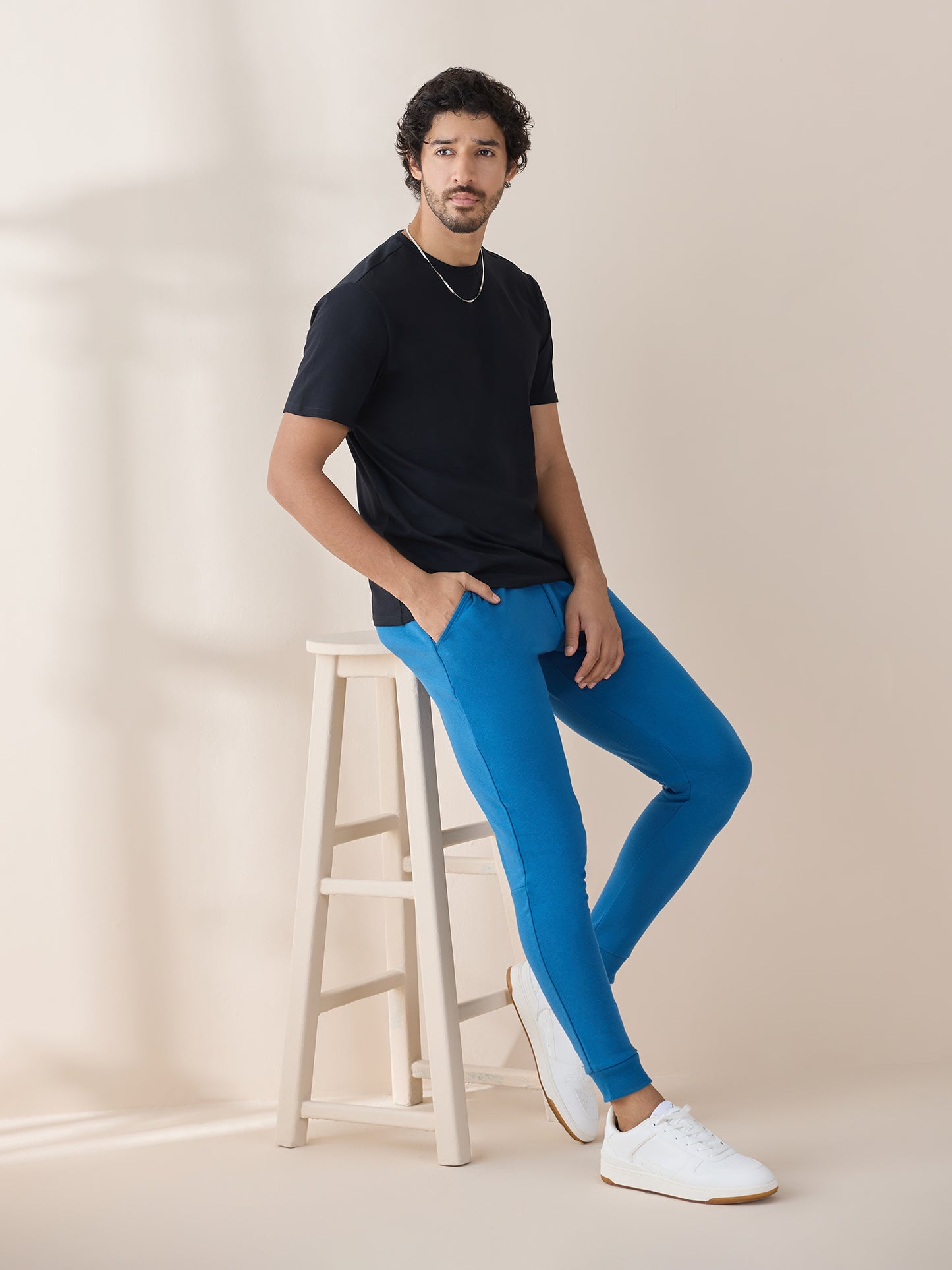Anti Stain & Anti Odor Joggers with SAC Tech & Smart Pocket - Ensign Blue