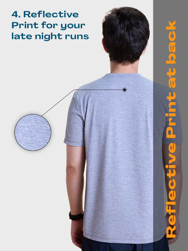 Core Active Tee- Regular Fit melanges