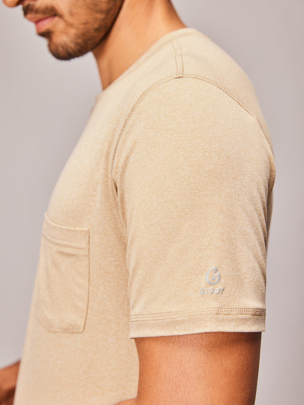 Active Soft Tee Light Brown