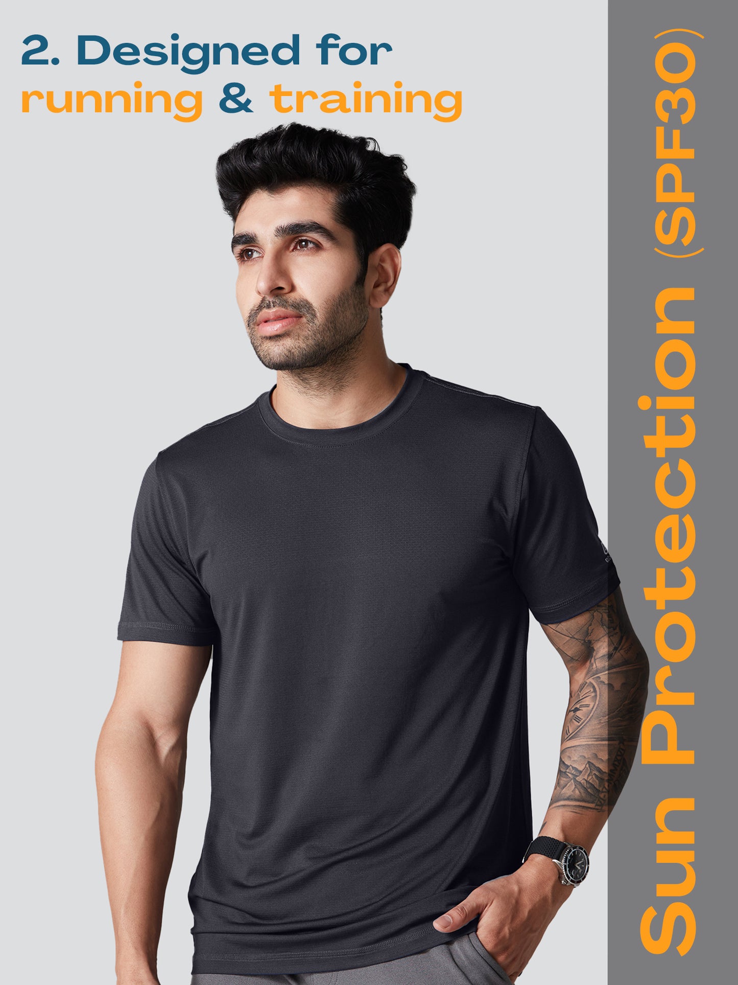 Active Lite Anti-Odour T-shirt Black