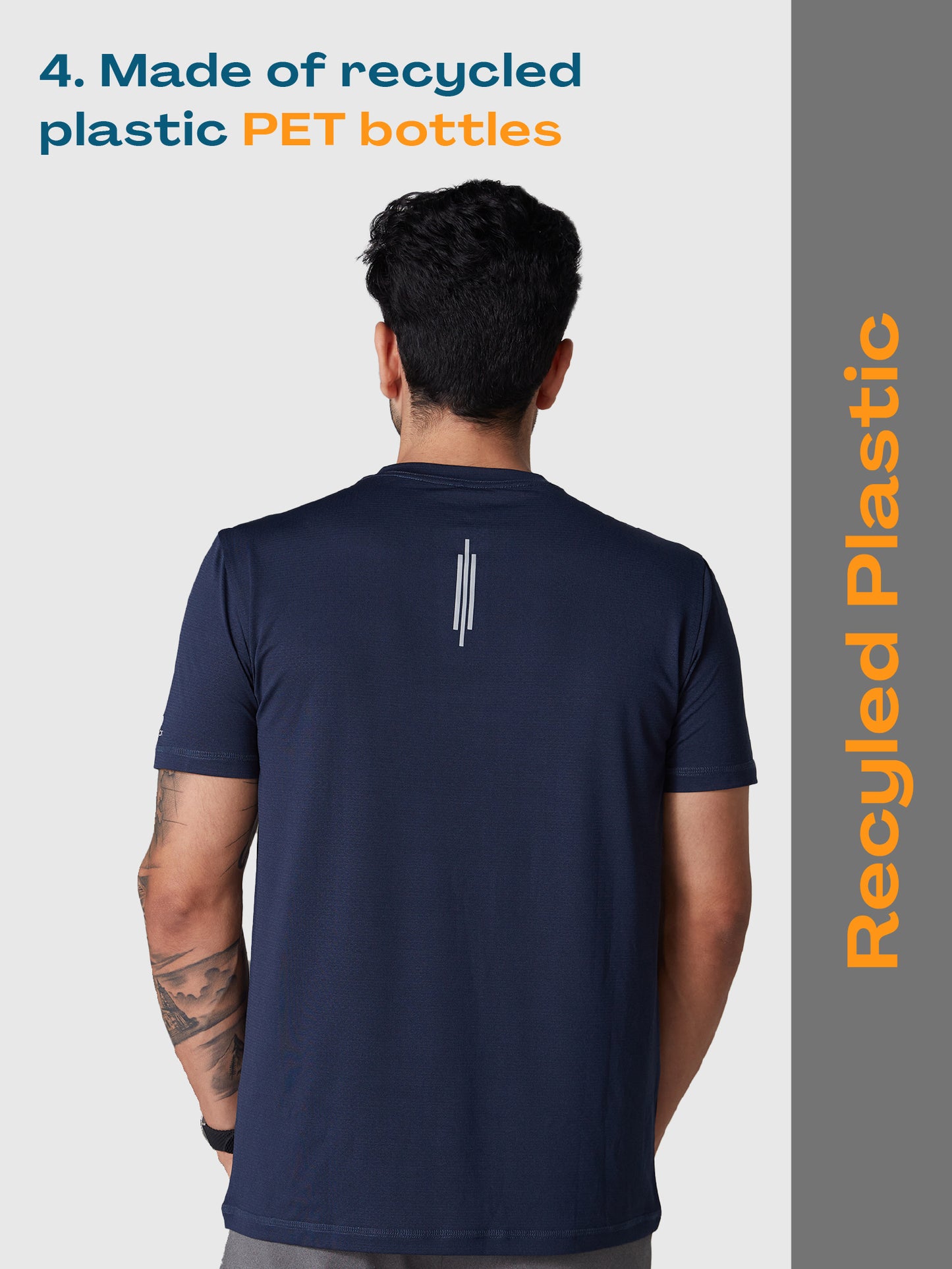 Active Lite Anti-Odour T-shirt Navy