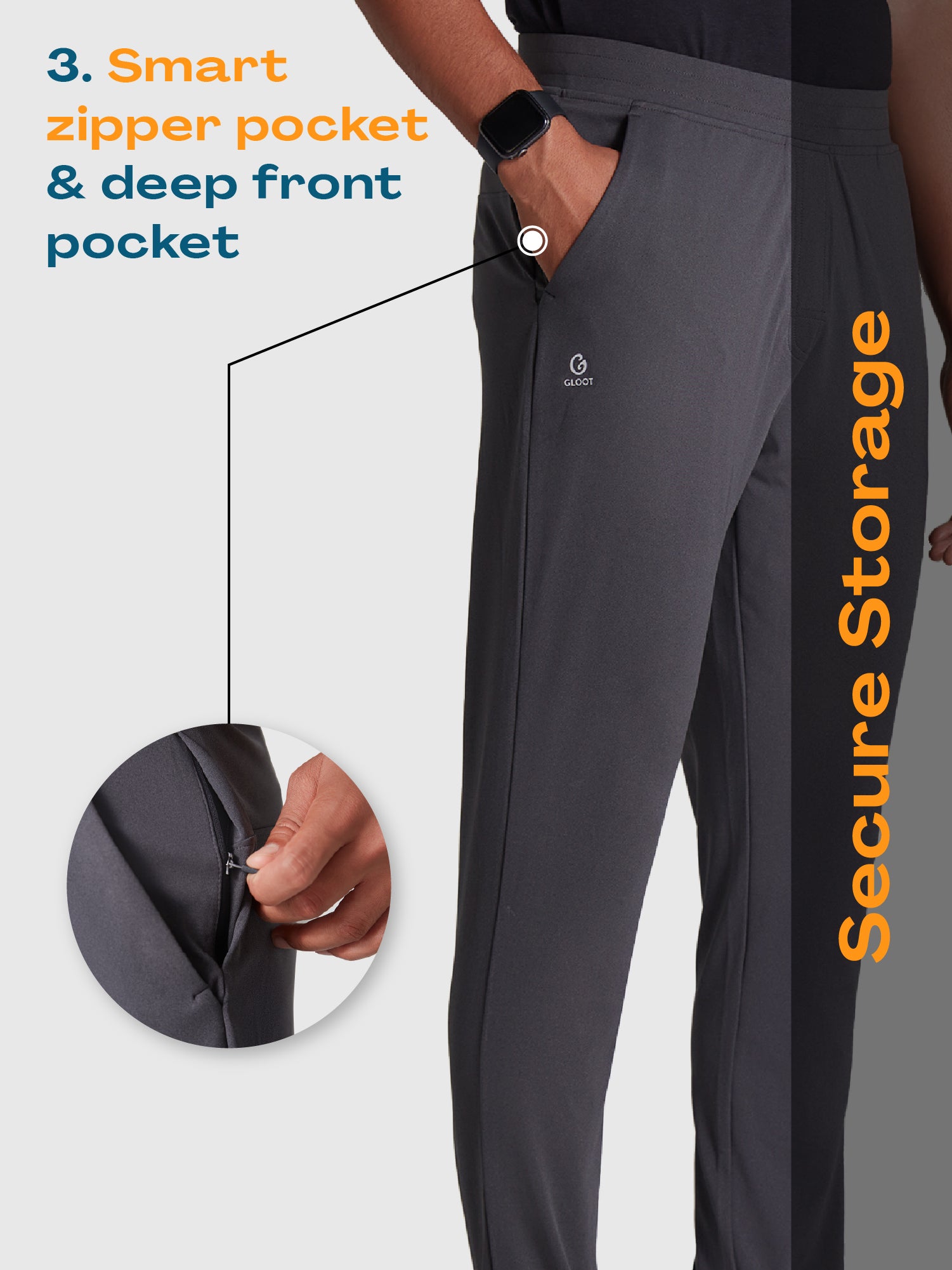 GStar front pocket slim cargo trousers in black  ASOS