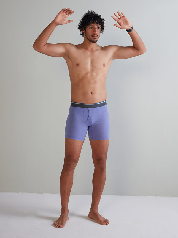 Gloot Anti-Odour, Anti-wicking & Anti Microbial Men's Active Boxer Briefs Lavender